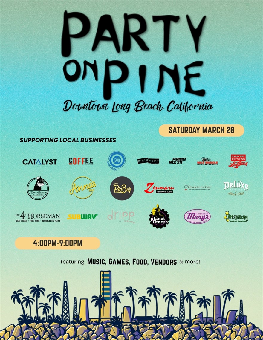 Party
  on Pine March 2026